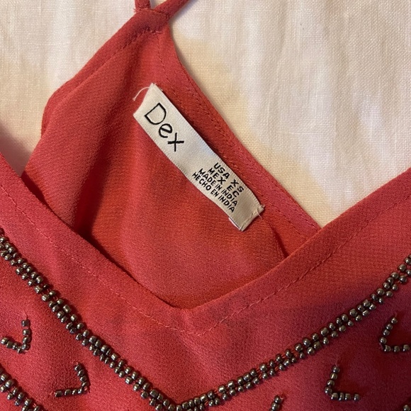 NWT Dex camisole with beading. Size XS. Smoke-free, pet-free home. - Picture 2 of 4